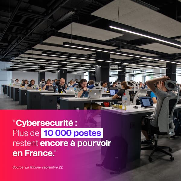 Il manque des dizaines de post pour le secteur de la Cybersécurité manque-emplois-secteur-tech-cybersecurite