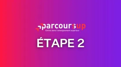 Etape 2 Parcoursup